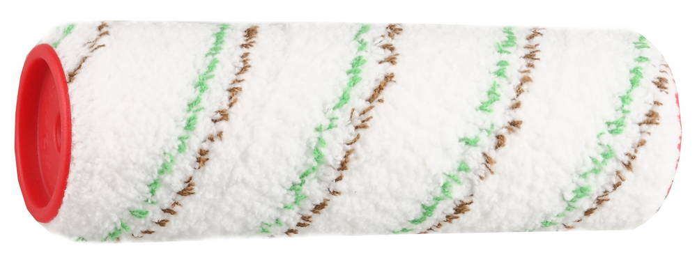 ЗУБР МИКРОТЕКС, 48 х 180 мм, бюгель 8 мм, ворс 9 мм, микроволокно, для средств защиты дерева, малярный ролик (02541-18)