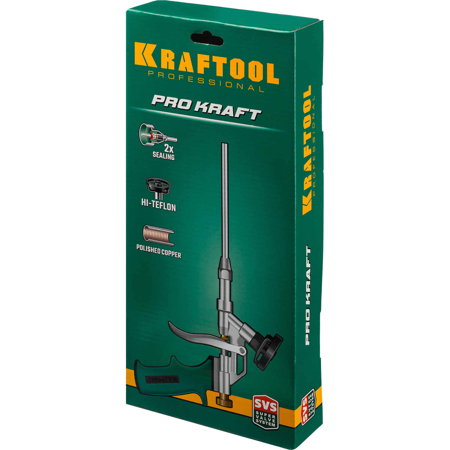 KRAFTOOL ProKraft, тефлоновый пистолет для монтажной пены (0685) — фото 5