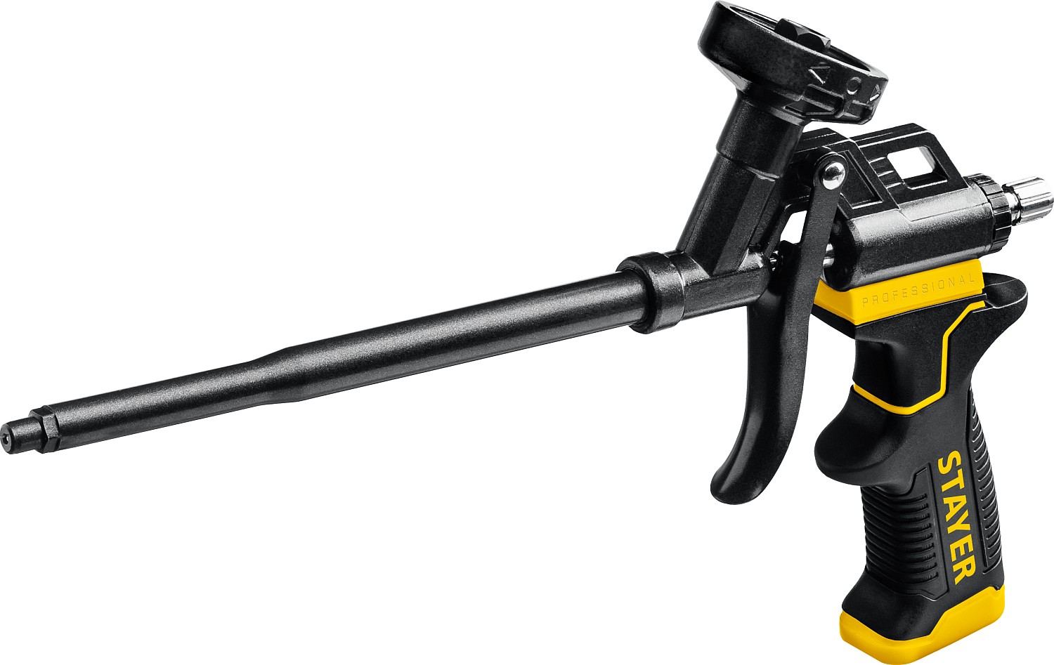 STAYER Black PRO, тефлоновый пистолет для монтажной пены, Professional (06862) — фото 2