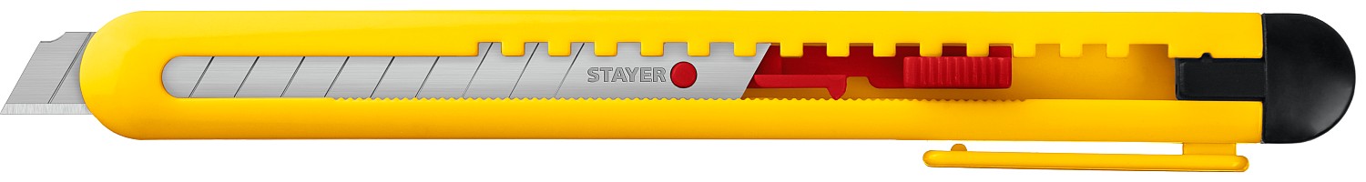 STAYER QUICK-9.9 мм, нож из АБС пластика (0901) — фото 3
