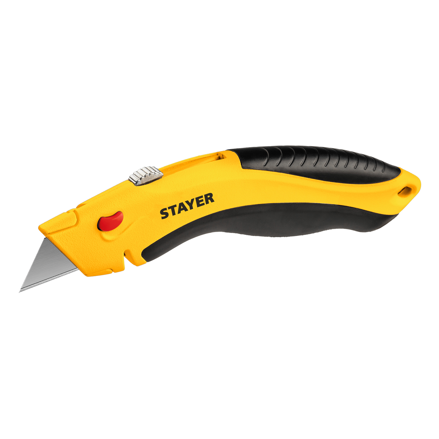 STAYER Hercules-A24, универсальный металлический нож с трапециевидным лезвием, Professional (0947) — фото 5