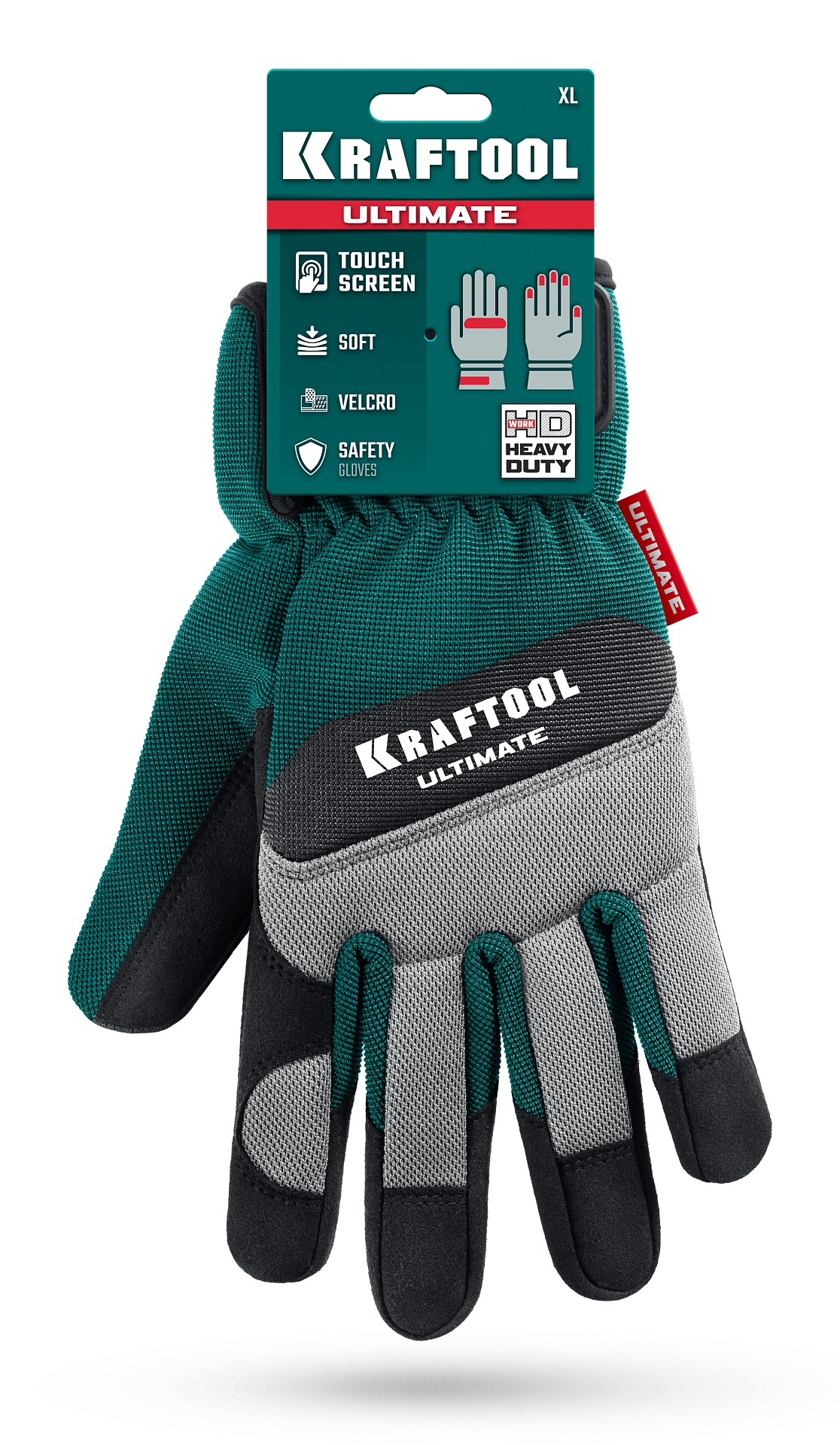 KRAFTOOL ULTIMATE р.XL (10), профессиональные комбинированные перчатки, работа с сенсорными экранами (11299-XL) — фото 5