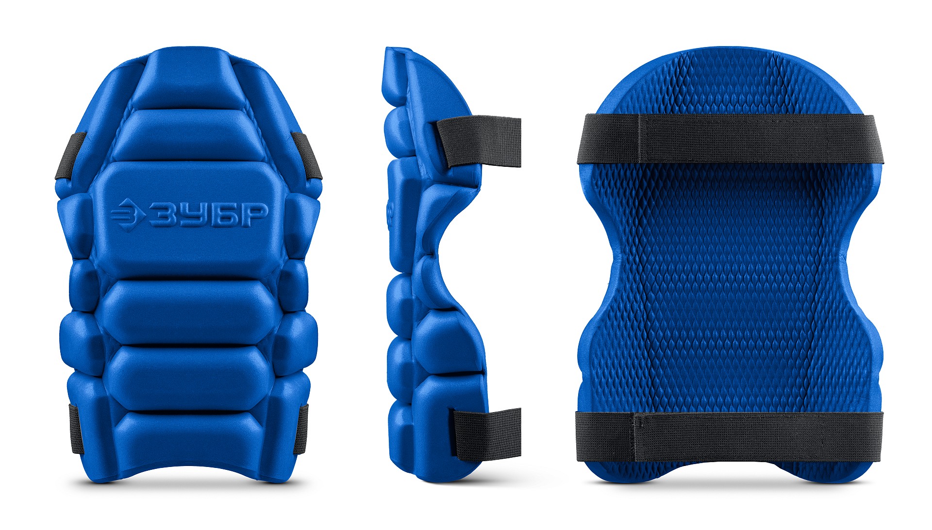 ЗУБР УНИВЕРСАЛ вставка-наколенники защитные из ЭВА, 2 крепежных ремня, Профессионал (11528)