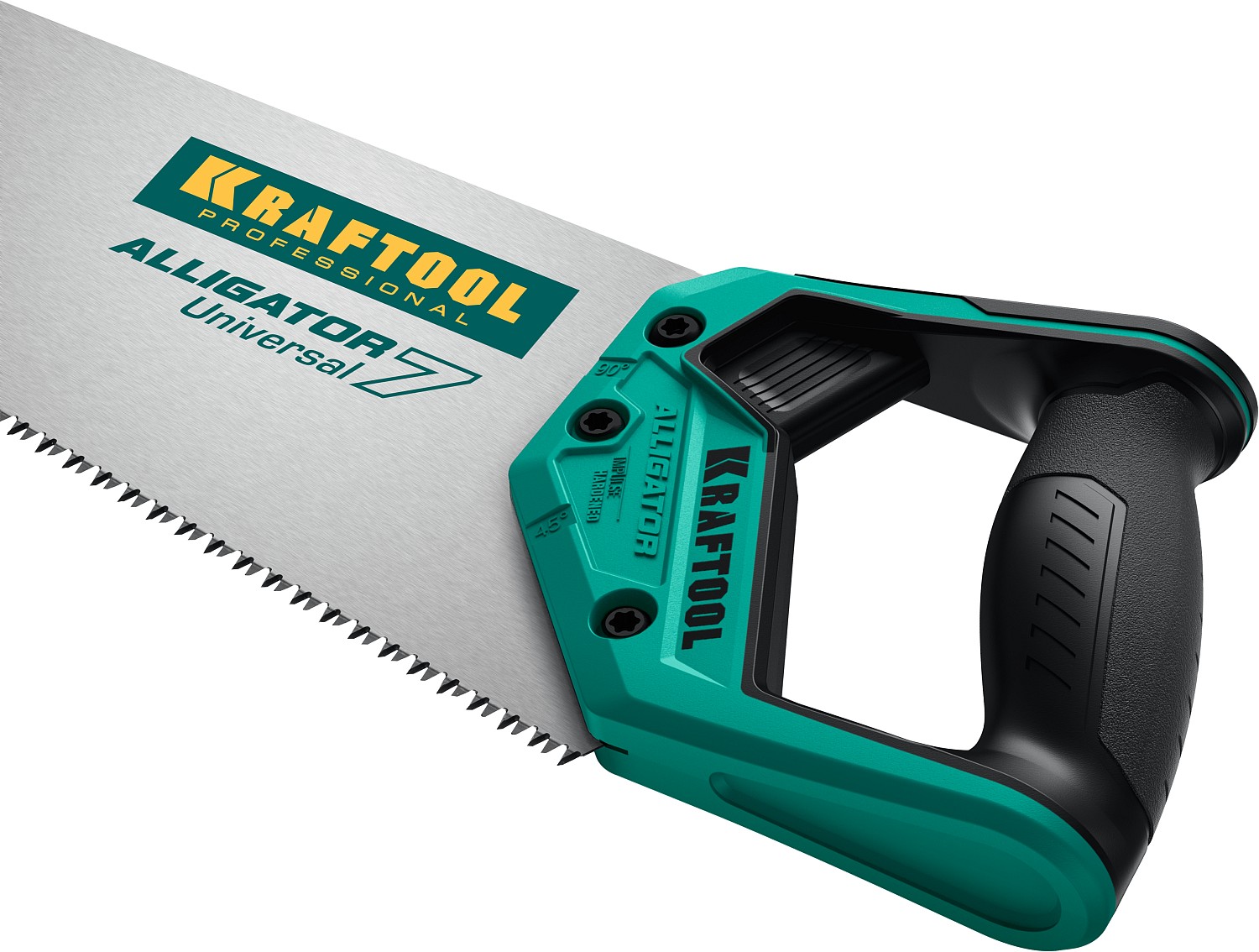 KRAFTOOL Alligator Universal 7, 500 мм, универсальная ножовка (15004-50) — фото 2