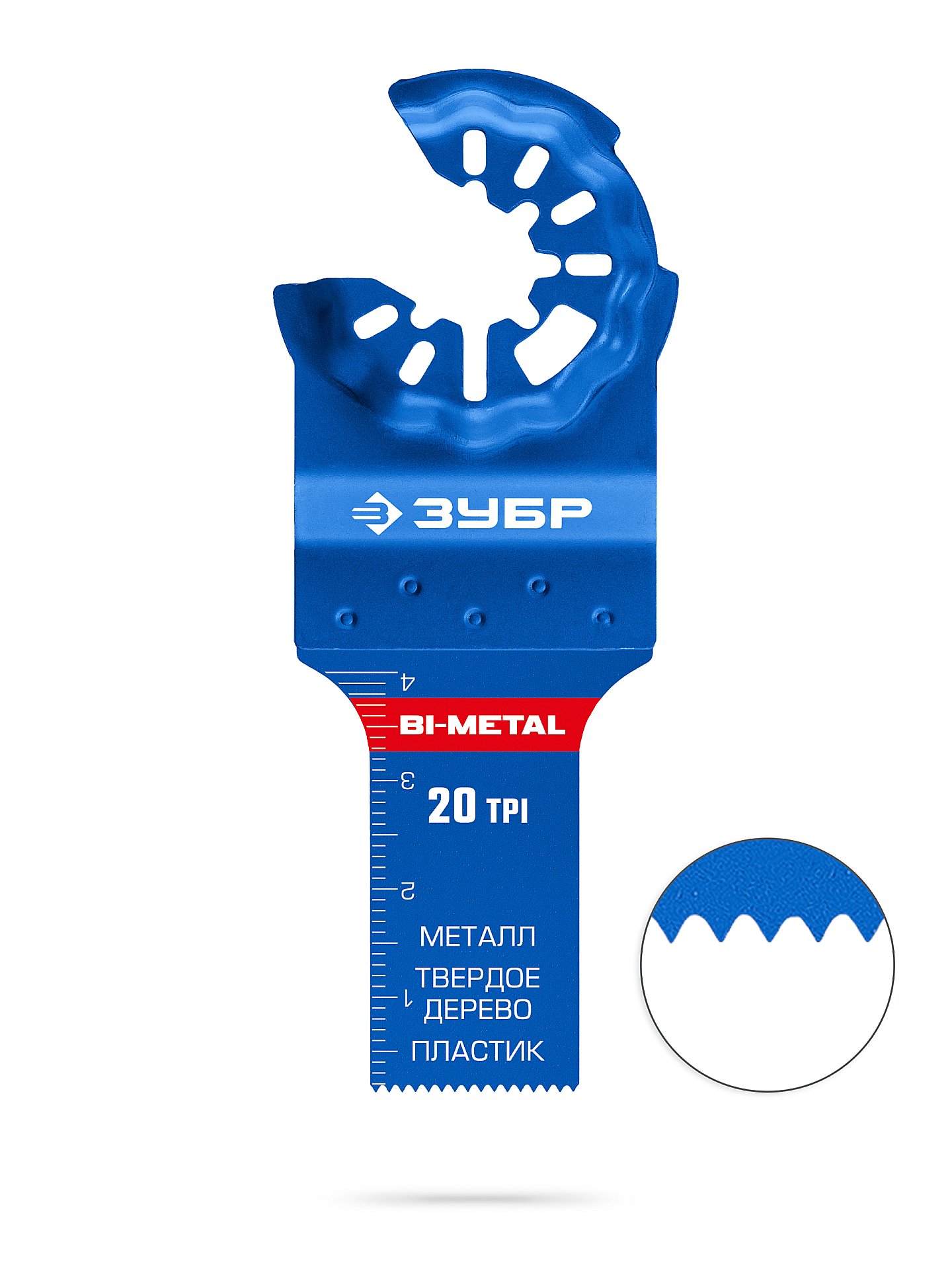 ЗУБР BIM 20x40 мм, 20TPI полотно биметаллическое, чистый рез: металл, твердое дерево, пластик, StarQuick (15574-20-40)
