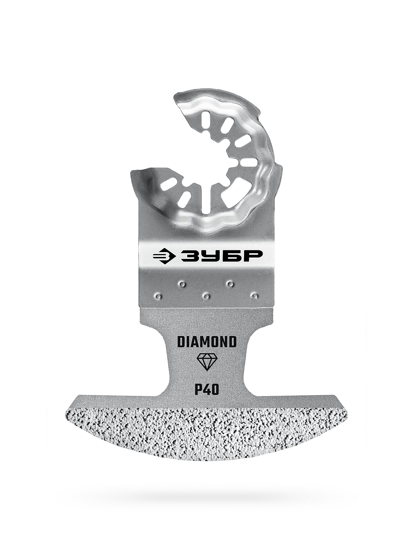 ЗУБР DIAMOND 70x2.0 мм полотно с алмазным зерном Р40: керамика, мрамор, стекло, кирпич, StarQuick (15585-70-2.0)