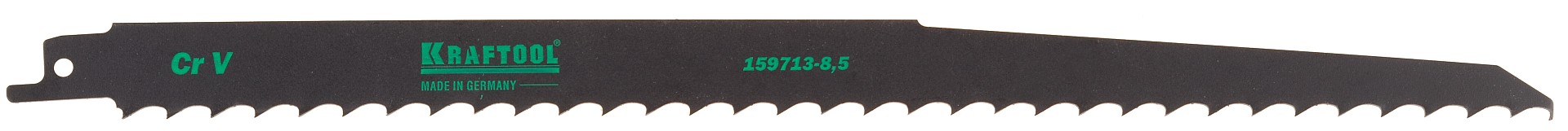 KRAFTOOL S617K, по дереву, шаг 8.5 мм, 280 мм, полотно для сабельной пилы (159713-8,5)