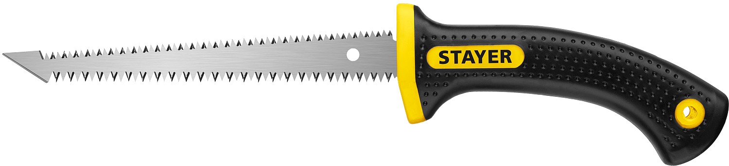 STAYER 150 мм, выкружная мини-ножовка по гипсокартону, Professional (2-15170) — фото 2
