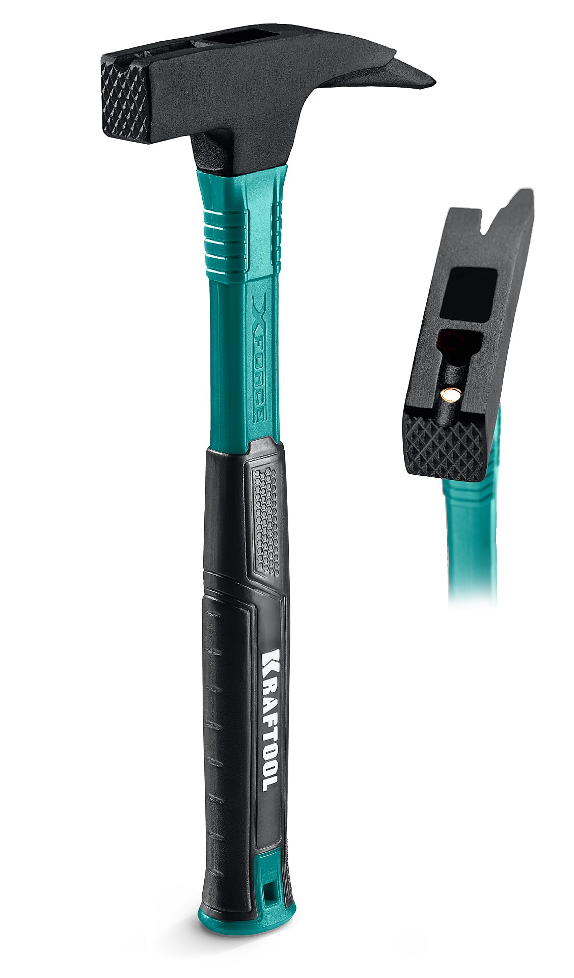 KRAFTOOL X-FORCE 600 г, молоток кровельщика (20182)