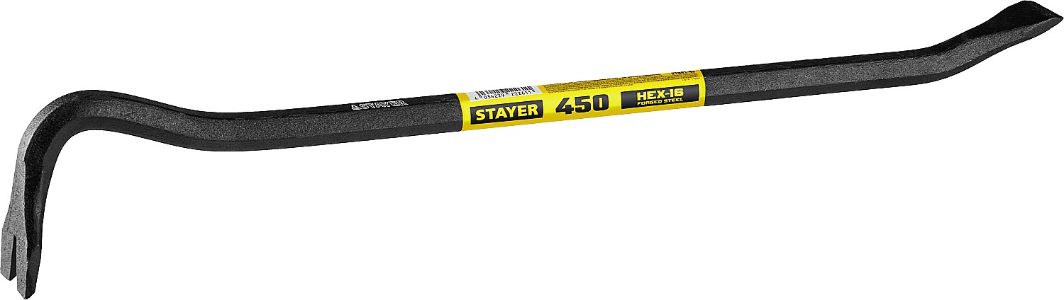 STAYER Hex-16, 450 мм, 16 мм, лом-гвоздодер (21641-45) — фото 2