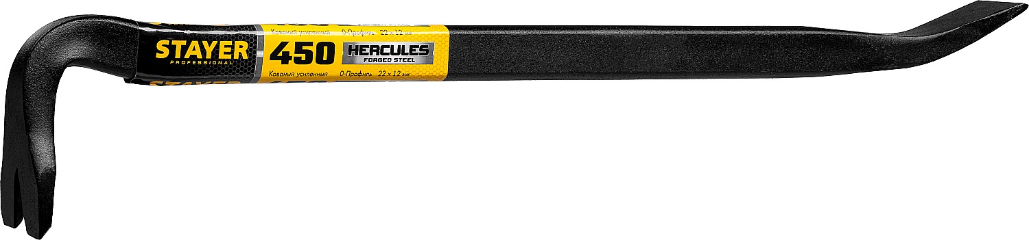 STAYER Hercules, 450 мм, 22 х 12 мм, усиленный лом-гвоздодер, Professional (21643-45) — фото 6