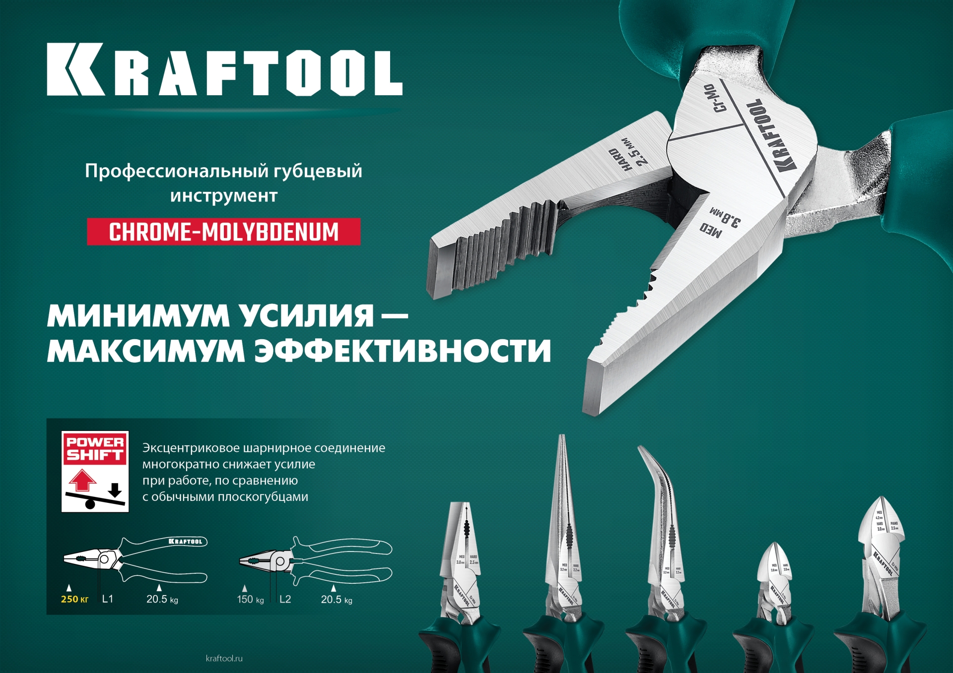 KRAFTOOL KraftMax, 200 мм, тонкогубцы (22011-3-20) — фото 10