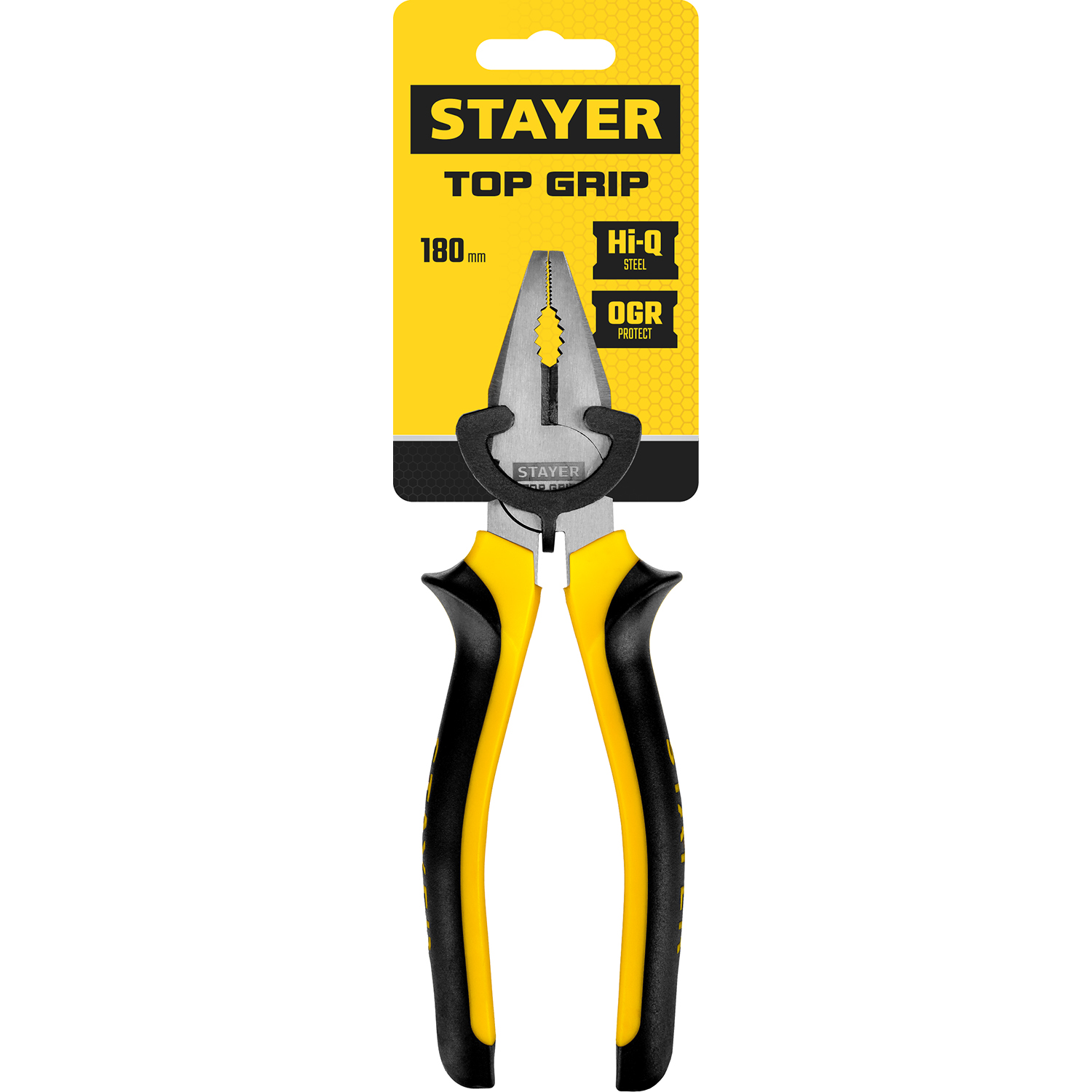 STAYER TOPGrip, 180 мм, комбинированные плоскогубцы (2205-1-18) — фото 4