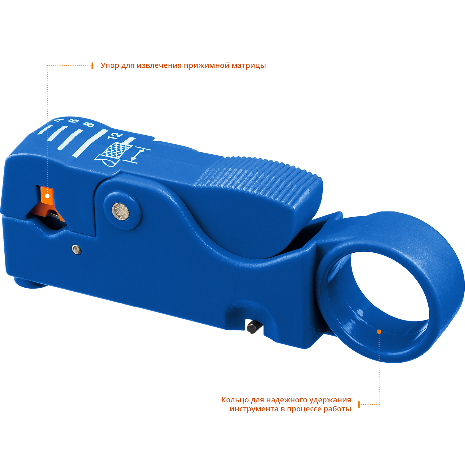 ЗУБР COAX-3, (RG58, RG59, RG62), стриппер коаксиальных кабелей, Профессионал (22657) — фото 3