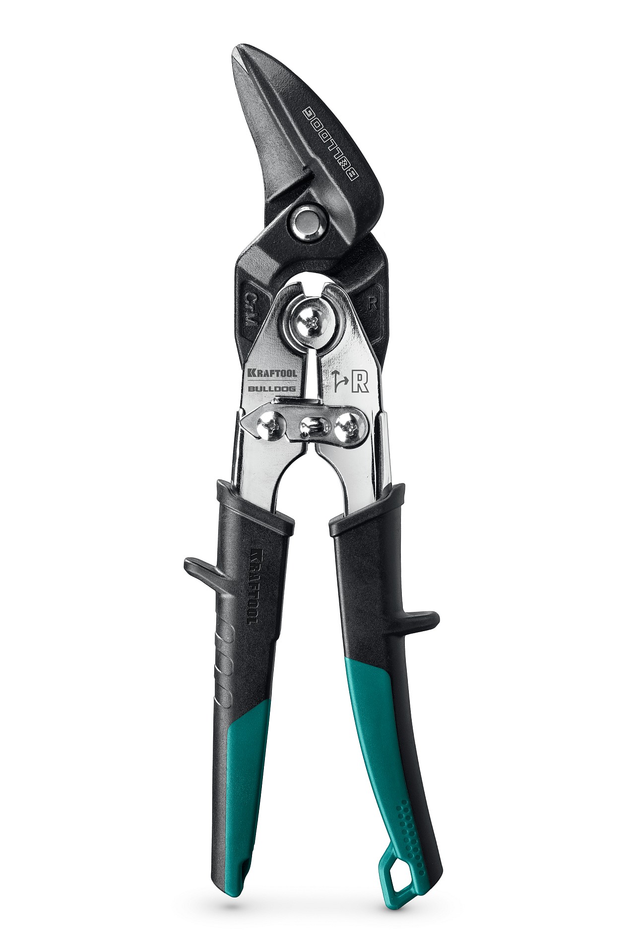 KRAFTOOL BULLDOG, 260 мм, правые усиленные с выносом ножницы по металлу (2325-R)