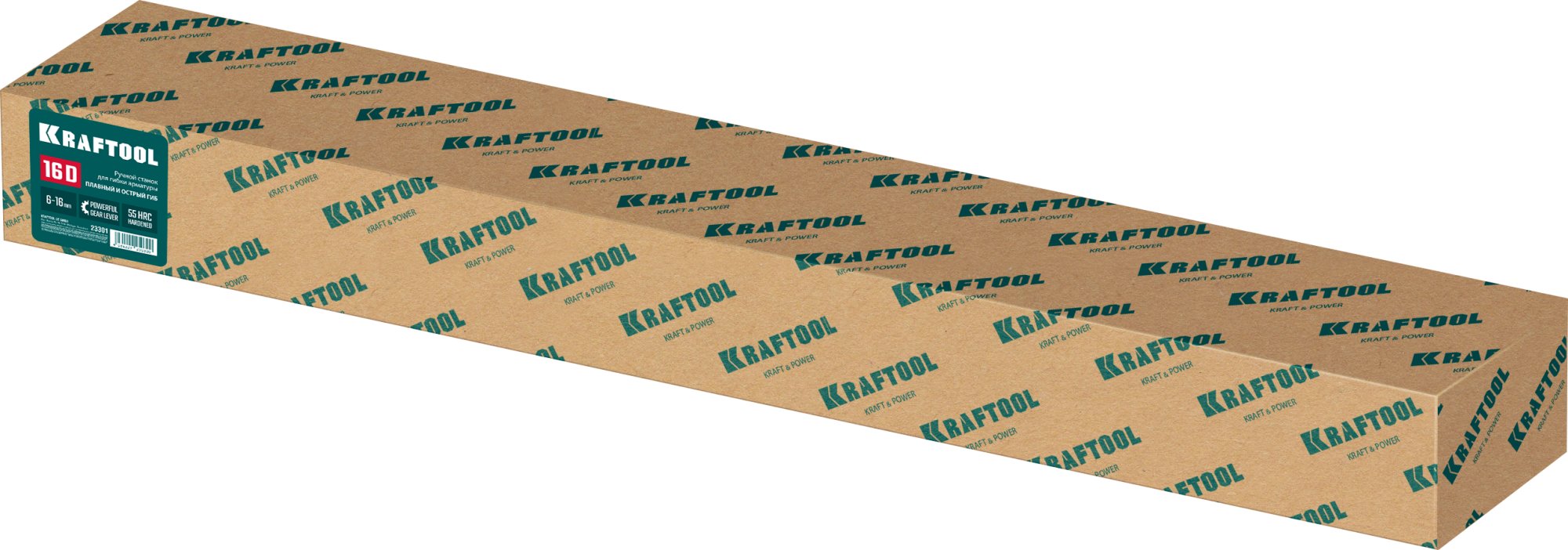 KRAFTOOL 16D, 6-16 мм, острый и плавный гиб, ручной станок для гибки арматуры c зубчатой передачей (23301) — фото 9