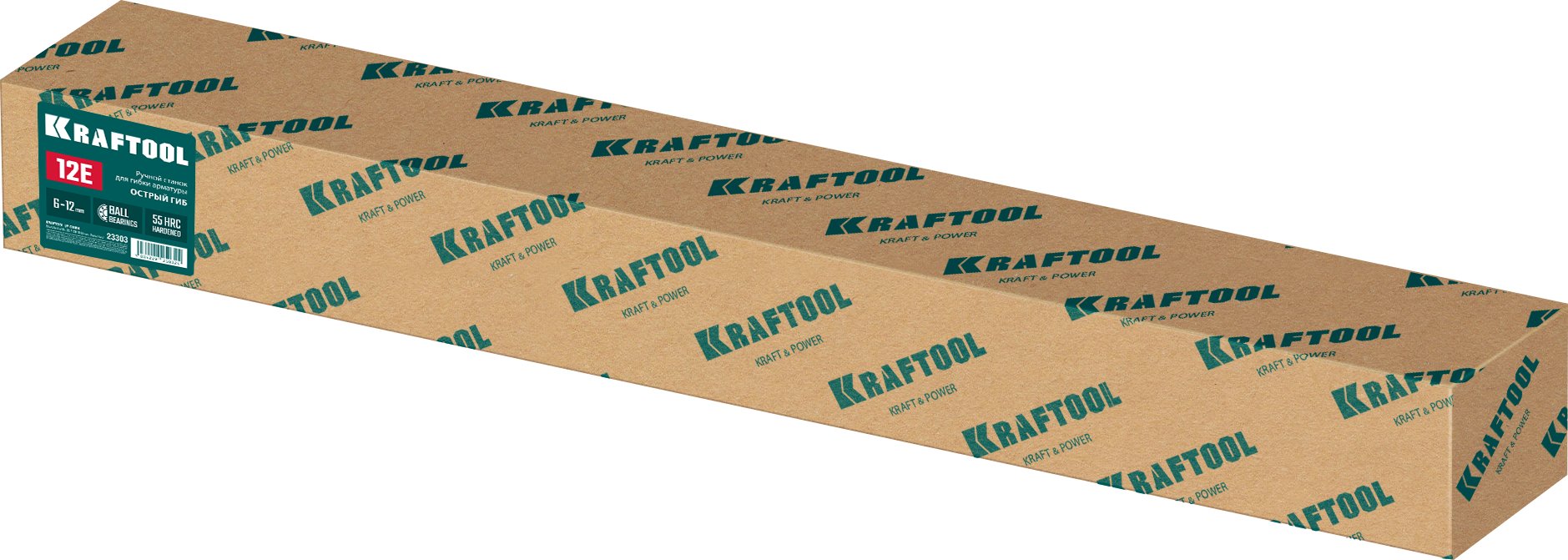KRAFTOOL 12 E, острый гиб, на подшипнике, ручной станок для гибки арматуры (23303) — фото 10