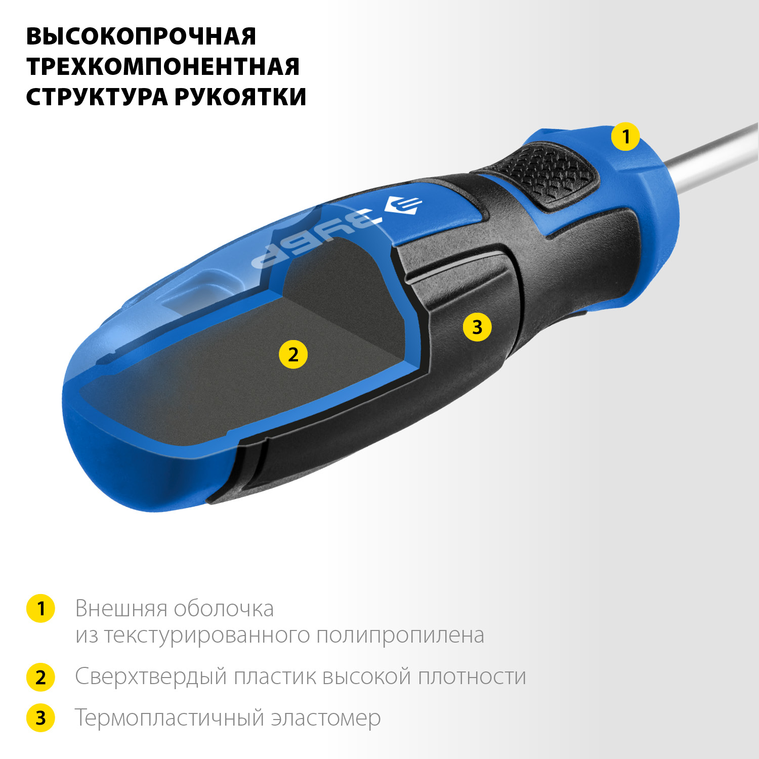 ЗУБР Компакт-Т29, 29 предм., реверсивная отвёртка с насадками, Профессионал (25168-H29) — фото 7