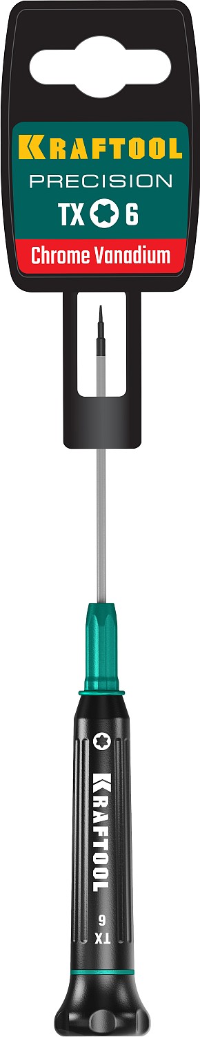KRAFTOOL Precision TX6, отвертка для точных работ (25684-06) — фото 7