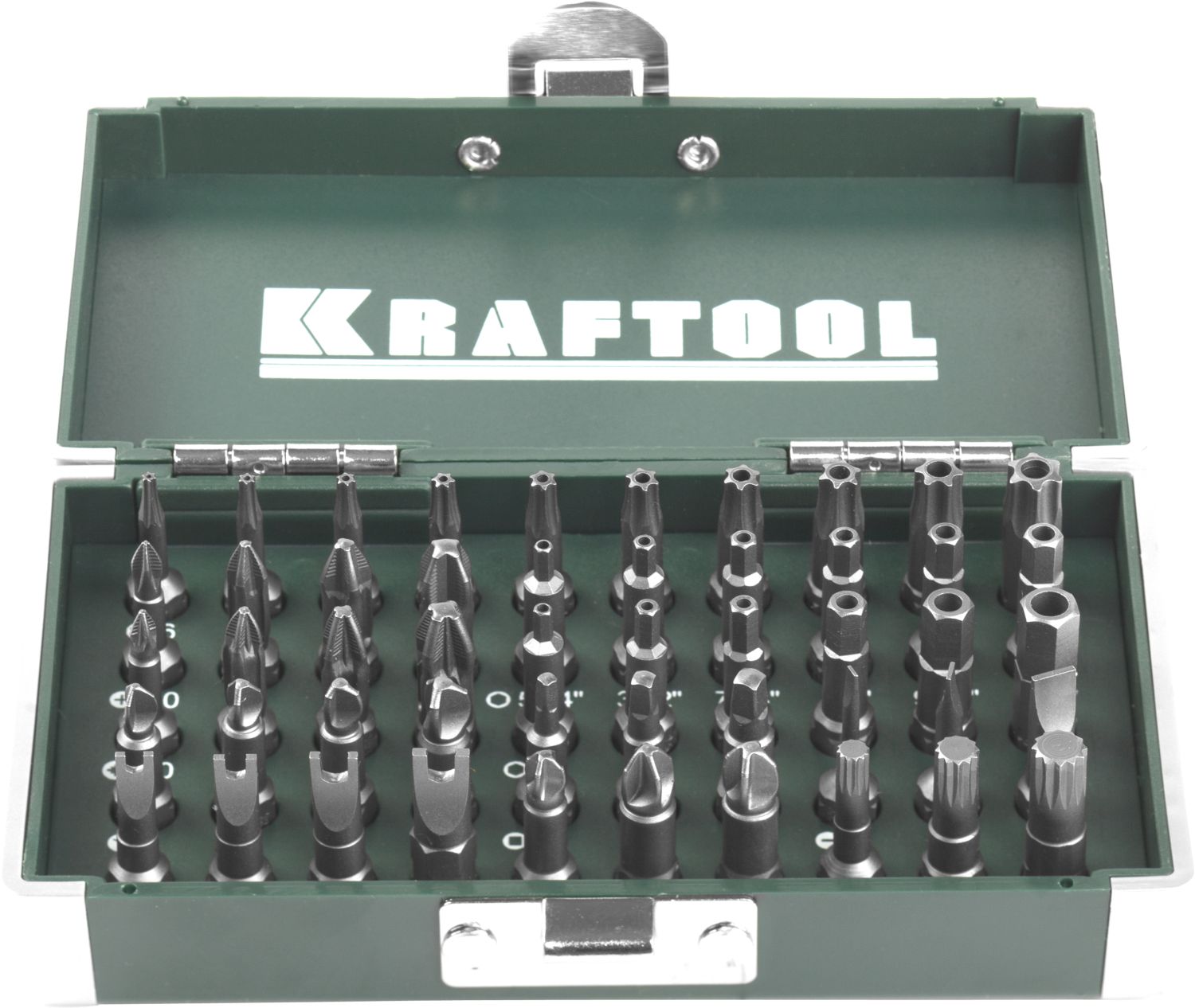 KRAFTOOL X-Drive, 50 шт, набор кованых торсионных бит (26065-H50) — фото 2