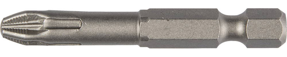 KRAFTOOL X-Drive, PZ2, 50 мм, 2 шт, торсионные биты (26123-2-50-2)