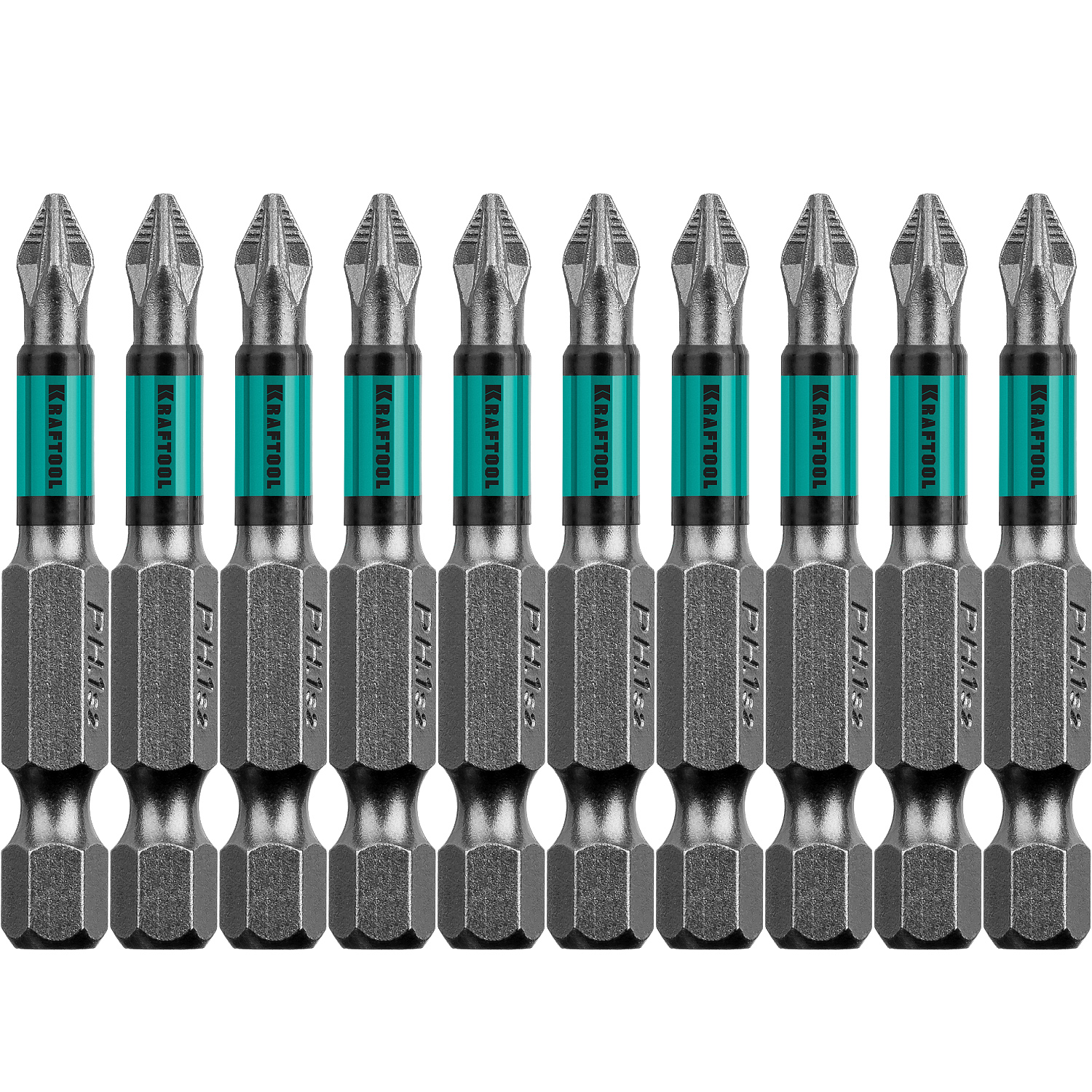 KRAFTOOL Optimum PZ1, 50 мм, 10 шт, биты (26124-1-50-10)