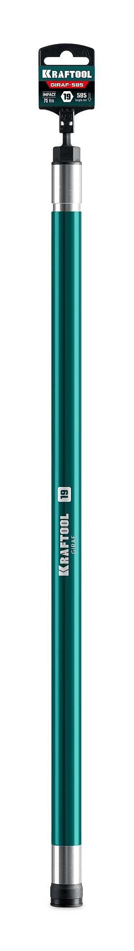 KRAFTOOL GIRAF, 19 мм (М12), 585 мм, экстрадлинная ударная бита с торцовой головкой (26198-19) — фото 4