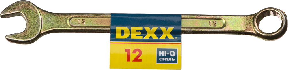 DEXX 12 мм, комбинированный гаечный ключ (27017-12) — фото 2