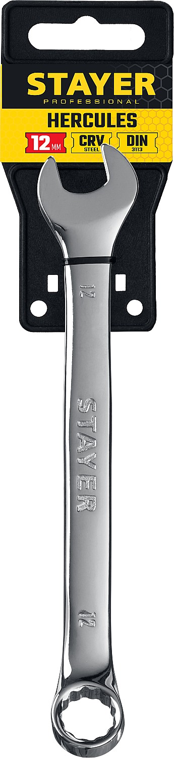 STAYER HERCULES, 12 мм, комбинированный гаечный ключ, Professional (27081-12) — фото 3