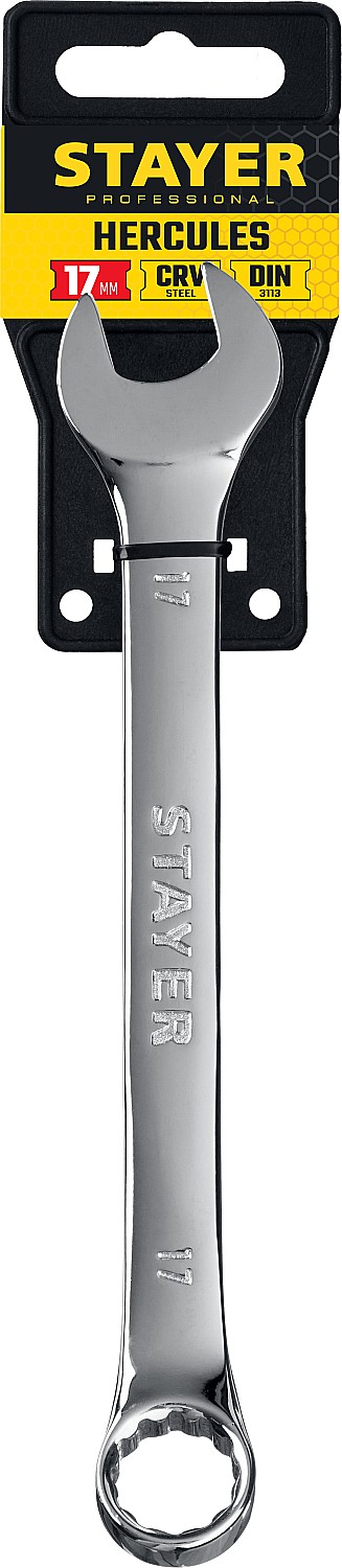 STAYER HERCULES, 17 мм, комбинированный гаечный ключ, Professional (27081-17) — фото 3