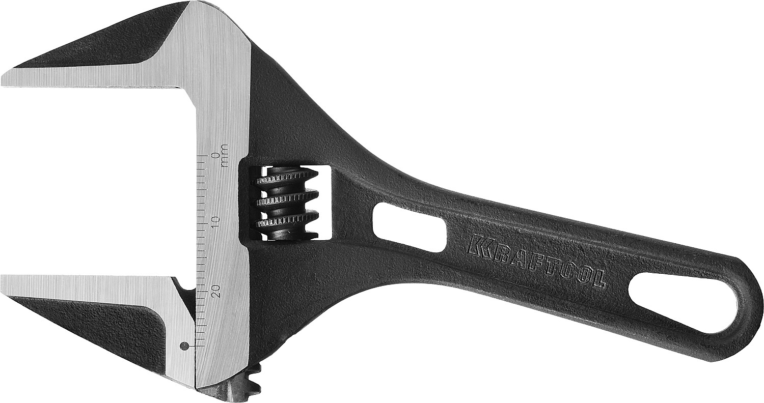 KRAFTOOL SlimWide Compact, 120/28 мм, разводной ключ (27266-15) — фото 2