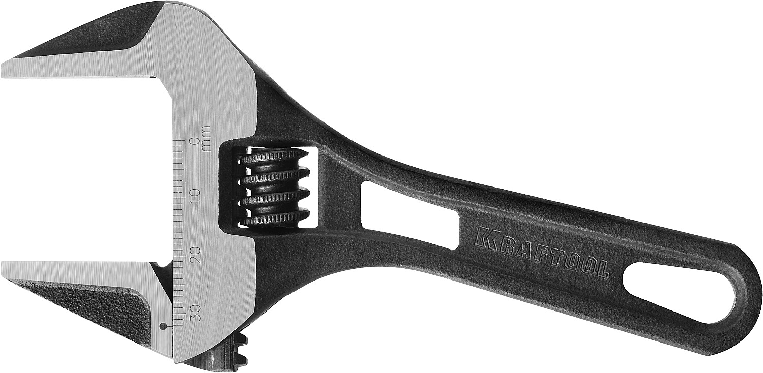 KRAFTOOL SlimWide Compact, 140/33 мм, разводной ключ (27266-20) — фото 2