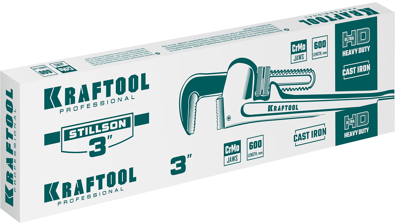 KRAFTOOL STILLSON, 3″, 600 мм, трубный разводной ключ (2727-60) — фото 5