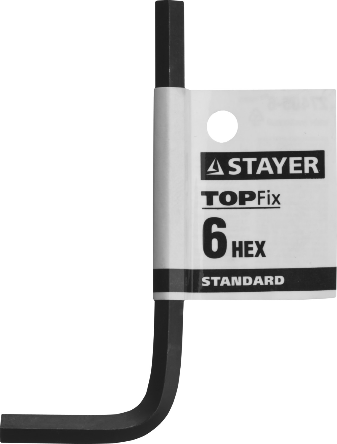 STAYER 6 мм, шестигранный ключ (27405-6) — фото 2