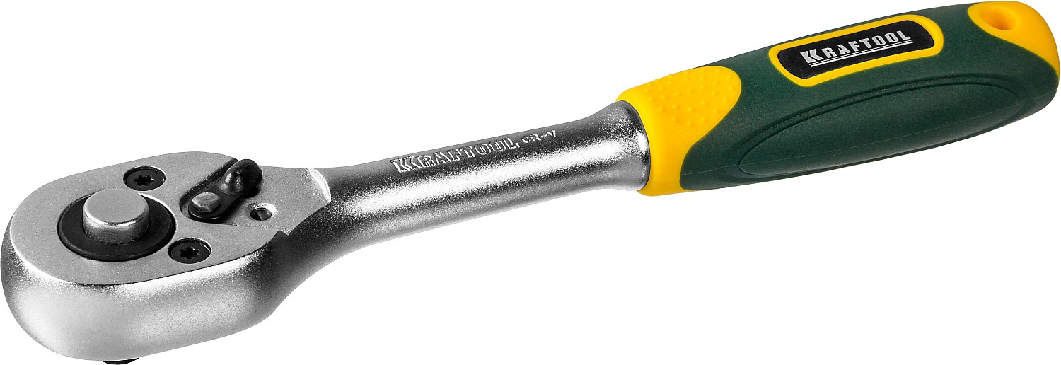 KRAFTOOL 1/4″, 72 зубца, трещотка для торцовых головок (27791-1/4) — фото 2