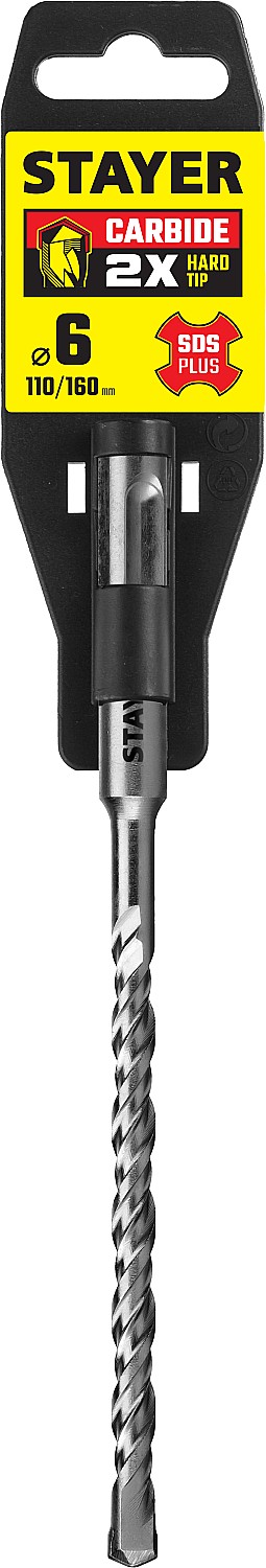 STAYER 6 x 160 мм, SDS-plus бур, Professional (2930-160-06) — фото 4