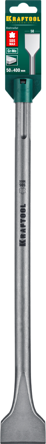 KRAFTOOL ALLIGATOR, 50 х 400 мм, SDS-max, плоское широкое зубило (29334-50-400) — фото 4