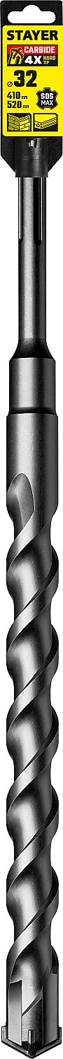 STAYER Hercules-4Х, 32 x 410/520 мм, SDS-max бур, Professional (29370-410-32) — фото 4