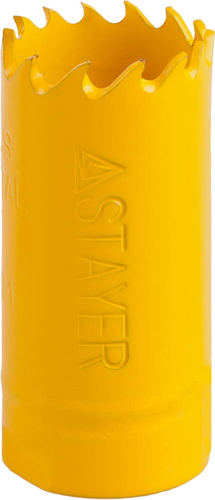 STAYER COBRA-BiM 25 мм биметаллическая коронка, сталь HSS (29547-025)