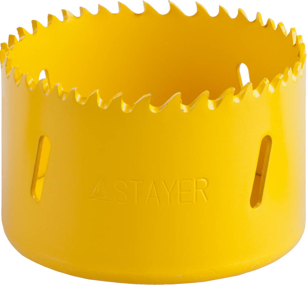STAYER COBRA-BiM 68 мм биметаллическая коронка, сталь HSS (29547-068)