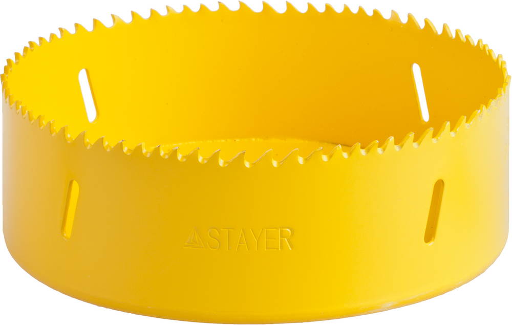 STAYER COBRA-BiM 127 мм биметаллическая коронка, сталь HSS (29547-127)