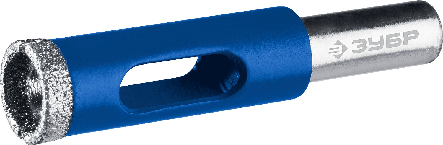 ЗУБР АГК, d 16 мм, Р60, алмазное трубчатое сверло, Профессионал (29850-16)