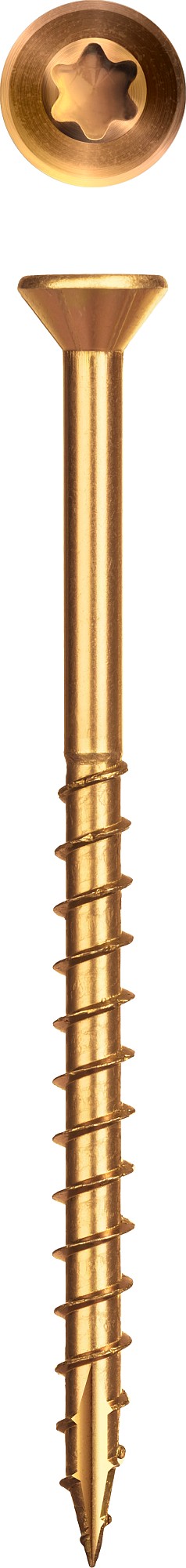 ЗУБР СПП, 50 х 3.2 мм, TX10, цинк 200 шт (0,32 кг.), саморез для половой доски и паркета, Профессионал (30071-32-50)