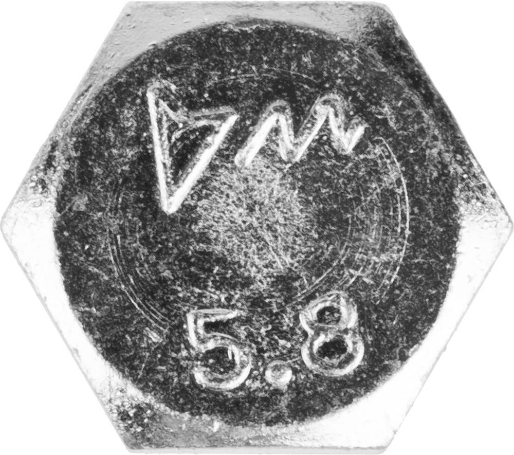 ЗУБР ГОСТ 7798-70, кл. пр. 5.8, M12 х 60 мм, цинк, 5 кг, болт (303080-12-060) — фото 2