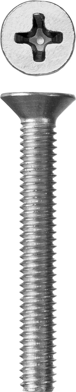 ЗУБР DIN 965, кл. пр. 4.8, M4 х 30 мм, цинк, 5 кг, винт с потайной головкой (303110-04-030)