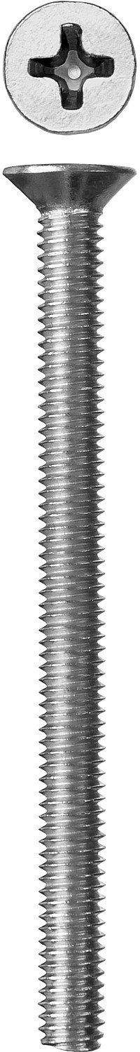 ЗУБР DIN 965, кл. пр. 4.8, M4 х 50 мм, цинк, 5 кг, винт с потайной головкой (303110-04-050)