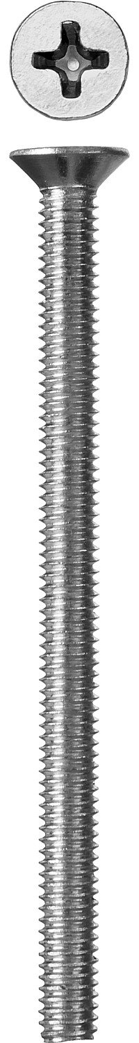 ЗУБР DIN 965, кл. пр. 4.8, M4 х 55 мм, цинк, 5 кг, винт с потайной головкой (303110-04-055)