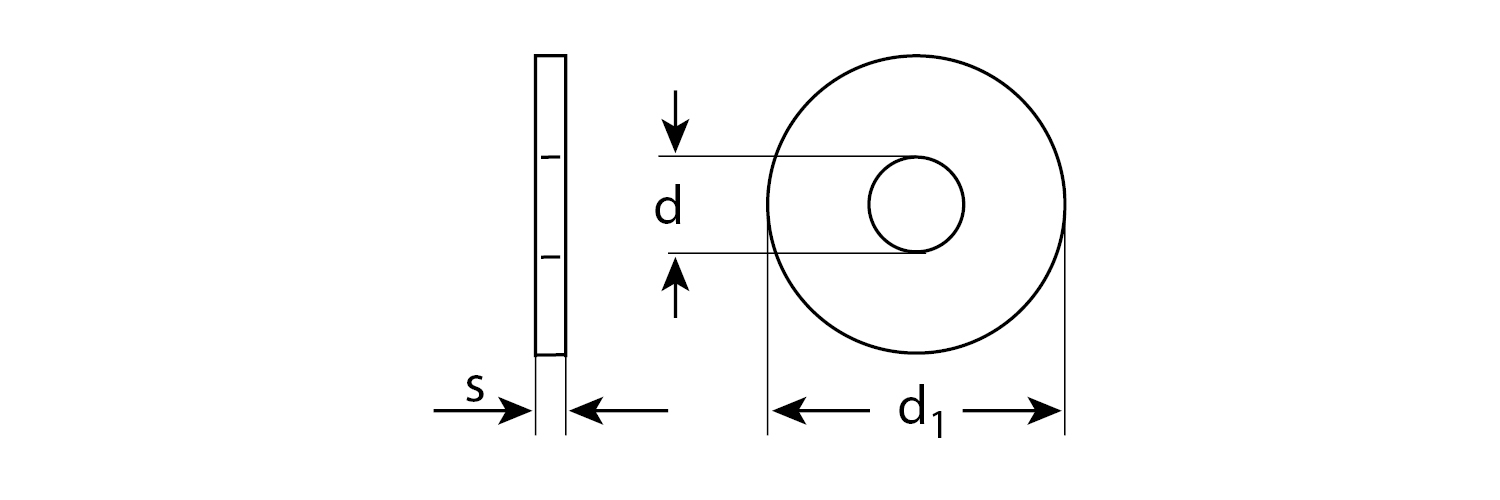 ЗУБР DIN 9021, 20 мм, цинк, 5 кг, кузовная шайба (303820-20) — фото 2