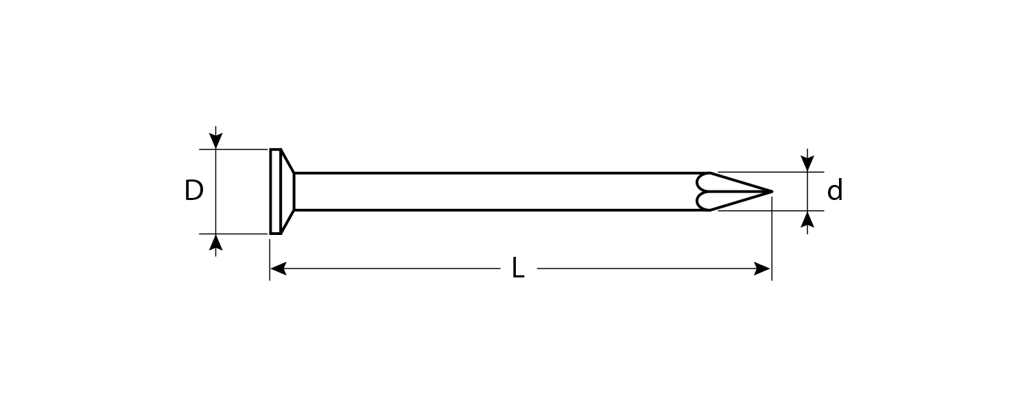 ЗУБР ГОСТ 4028-63, 32 x 1.8 мм, цинк, 5 кг, строительные гвозди (305030-18-032) — фото 2