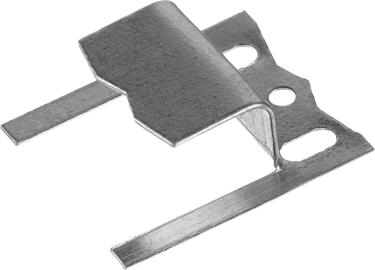 ЗУБР Кляймер, 8 мм, цинк, 50 шт, крепеж для вагонки (3075-08)